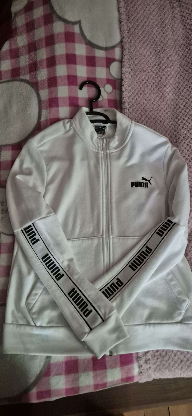 Puma Giacche: Puma Trainingsjacke weiss Grösse M  – Nuovo (secondo la descrizione) da Windisch venduto da Europapark18 1