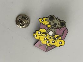 Pin Maus mit Käsestück