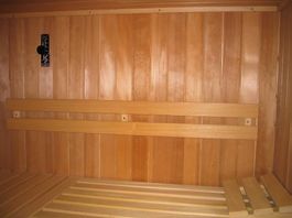 Klafs Einbau Sauna mit Ofen