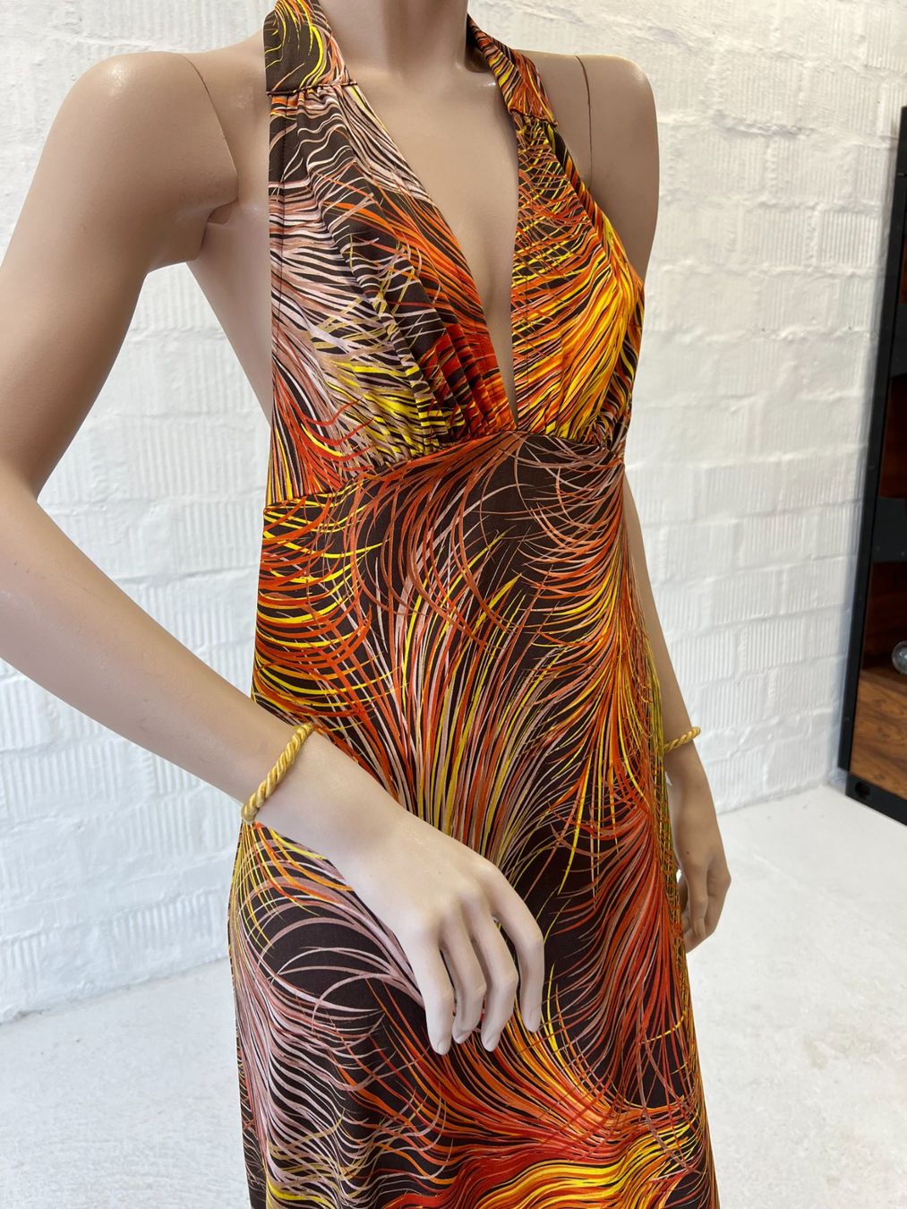 Vestiti: Vintage 70er Jahre Kleid – Usato da Walzenhausen venduto da stilvollwohnen 5