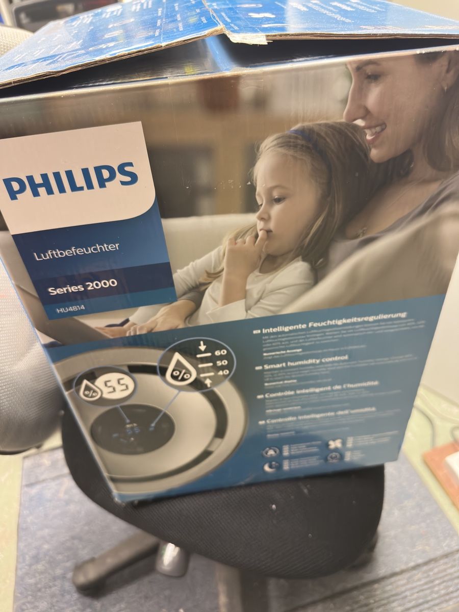 Philips Umidificatori d'aria: Philips Luftbefeuchter Series 2000 HU4814 neu – Nuovo (secondo la descrizione) da Winterthur venduto da Exkulosiv 1