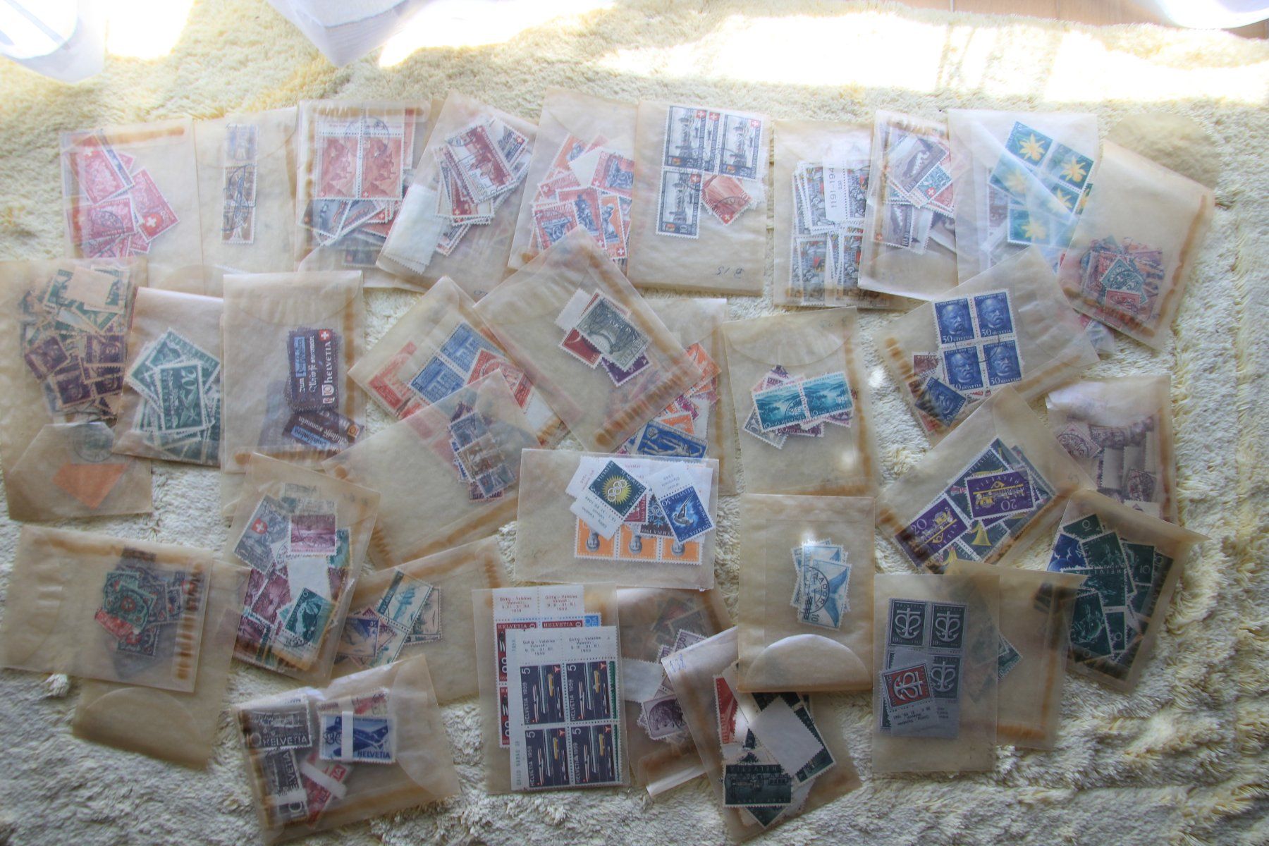 Tous les timbres: Grosse Schweiz Sammlung – D'occasion à Schlieren par Sternstunde2 5