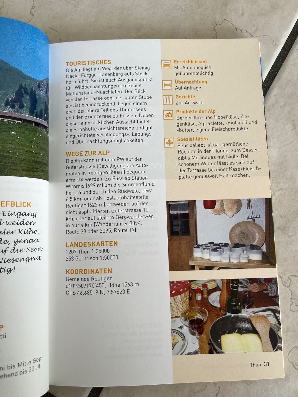 Bücher: Alpbeizli Führer BERNER OBERLAND – Gebraucht aus Zimmerwald von wuff81 2