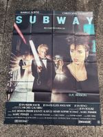 Filmplakat "Subway" 1985, Adjani, Lambert, Bohringer, Besson
