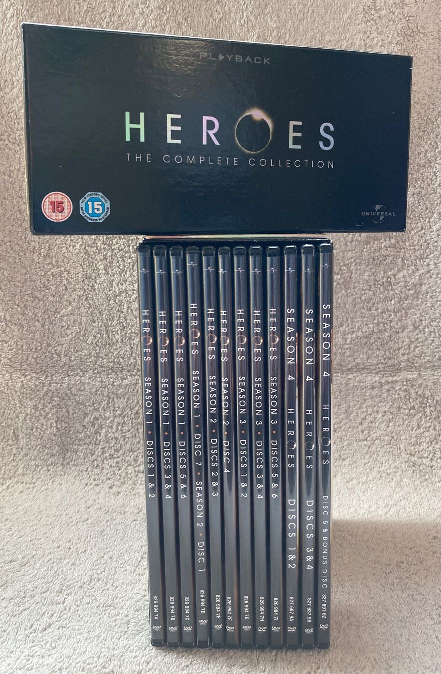 Tutti i DVDs: Heroes - The complete collection (EN) - UK-Version – Nuovo (secondo la descrizione) da Wolfhausen venduto da uchuva26 2