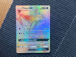 Pokemon Psiana GX Rainbow Sun Moon near Mint