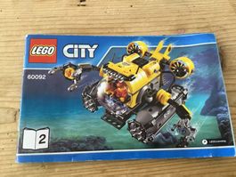 Lego City Nr. 60062, Tiefsee U-Boot