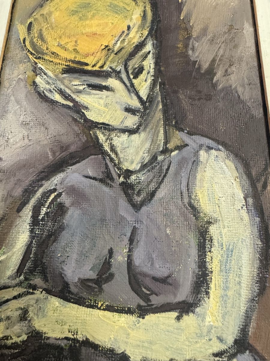 Dipinti: Cunz Acryl auf Karton 21x33 cm Original – Usato da Frasnacht venduto da Kulturpalast 2