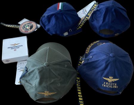 Aeronautica Militare 4 cappellini Anniversario 100 anni