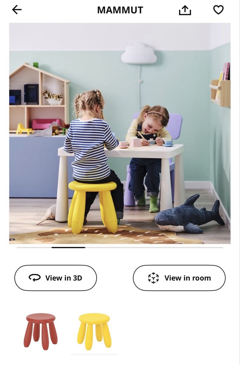 Ikea Sedie: Mammut Kinder Stuhl x 2 Gelb – Usato da Binningen venduto da strogrules