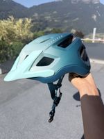 Fahrradhelm Rockrider EXPL 500 MT B turquois 52-55 cm
