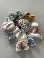 Baby Kleidung Set Mütze Handschuhe Füsslinge gebraucht