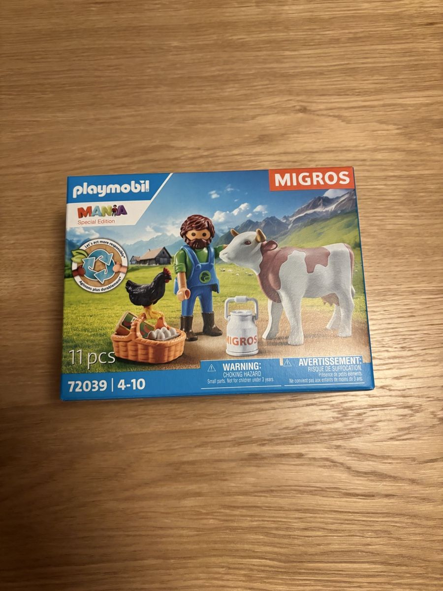 Playmobil Spielzeuge: Playmobil Migros Mania Biobauer – Neu und originalverpackt aus Wetzikon ZH von Jul_E
