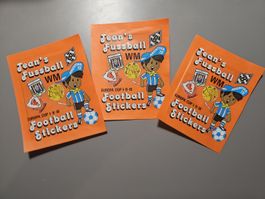 3x Fussball Sticker Packs WM 78 OVP Neu