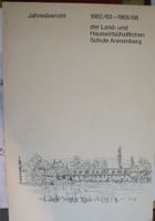 Jahresbericht Arenenberg 1962/63-1965/66, Rarität!