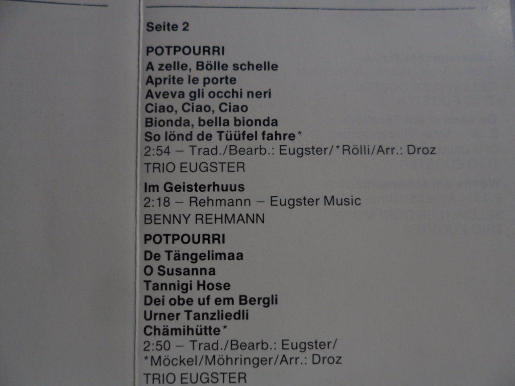 Musicassette: Mir mached es Fäscht    Non Stop  Stimmungs Hits – Usato da Langnau i. E. venduto da gf2_29jt 2