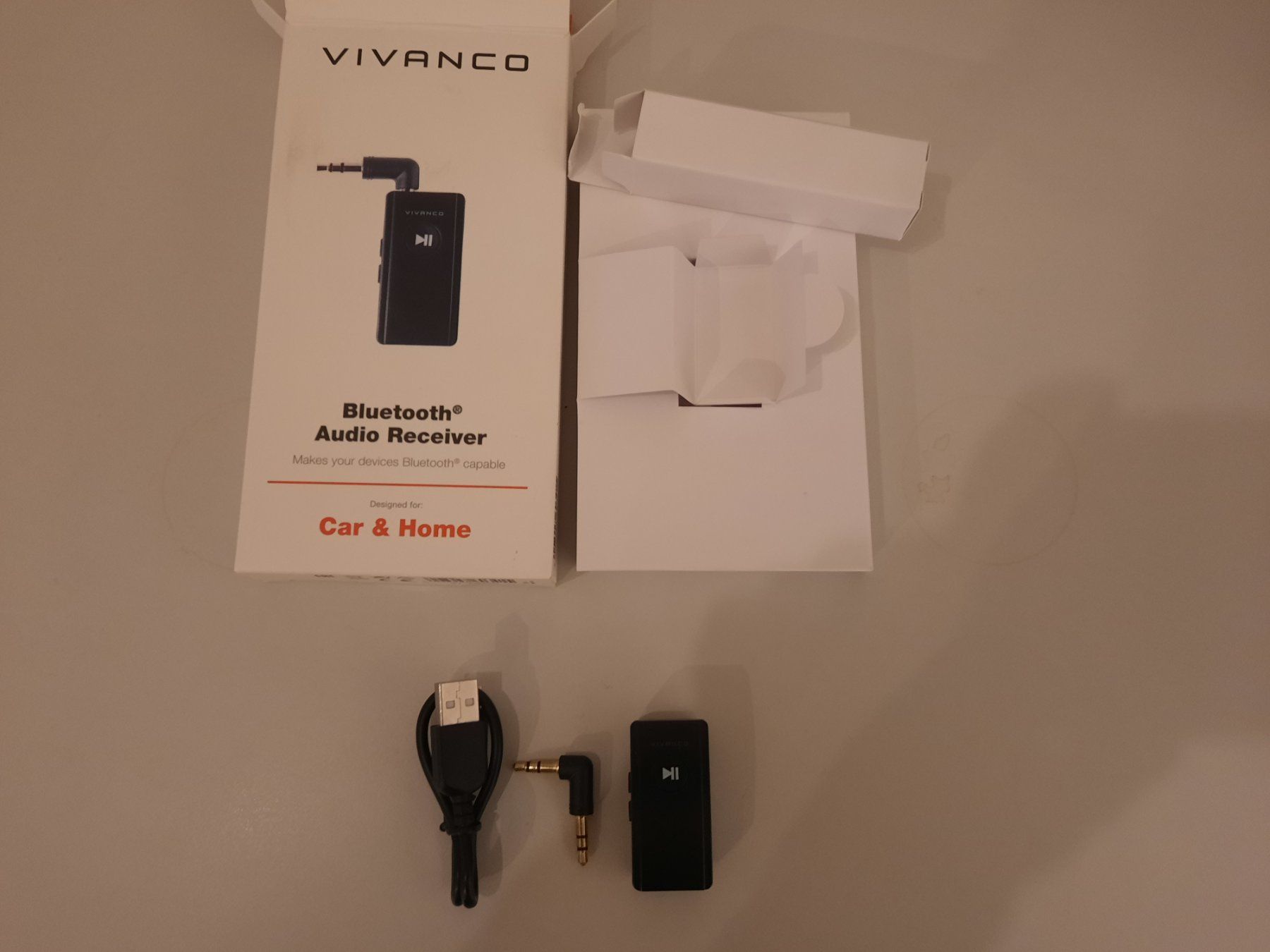 Receiver: Vivanco Bluetooth Audio Receiver – Neu (gemäss Beschreibung) aus Reinach BL von Yellsu 2