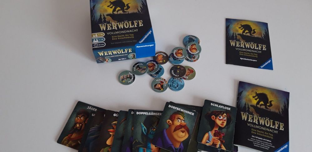 Werwölfe Spiel - Vollmondnacht (Neu (gemäss Beschreibung)) in Laupen ZH