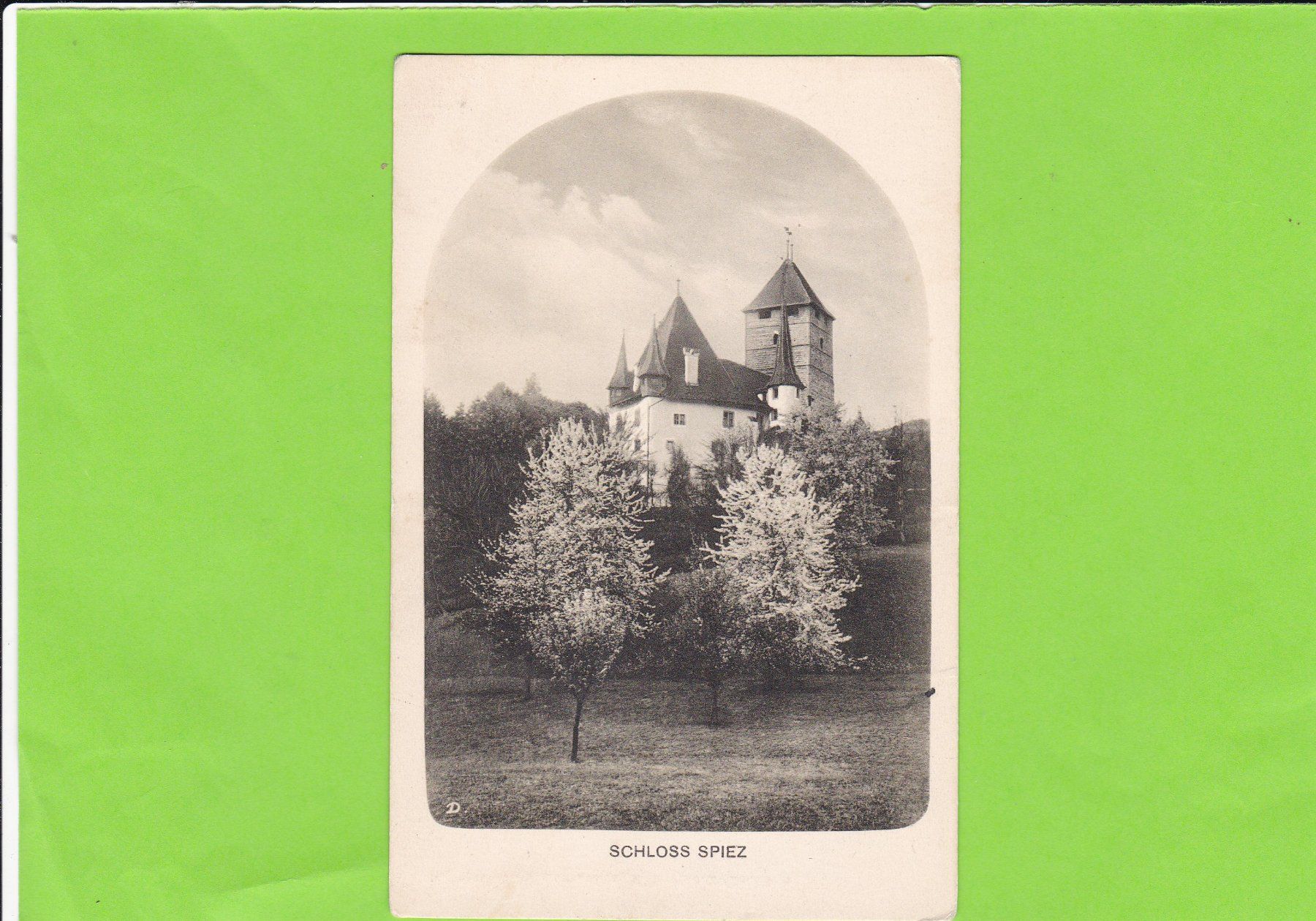Cartoline postali: Schloss Spiez – Usato da St. Peterzell venduto da neckertal