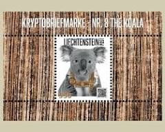 Crypto Stamp - Nr. 8 The Koala Purple