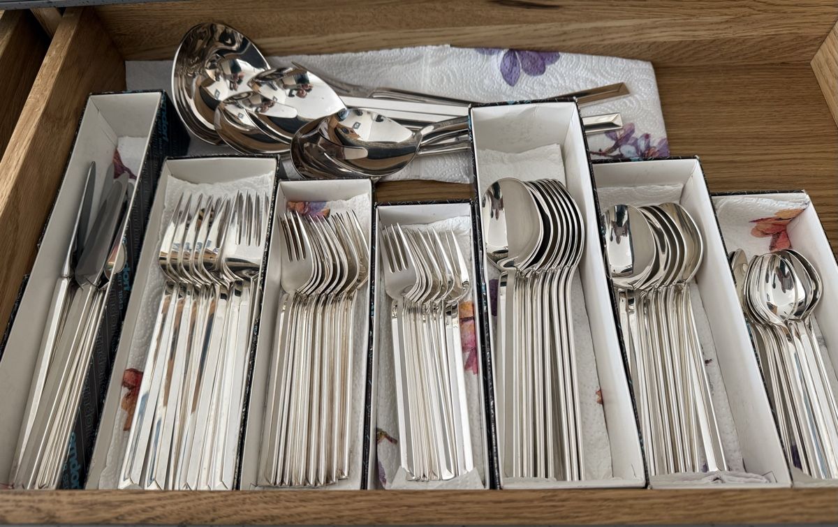 Berndorf Set di posate: Berndorf Silberbesteck modern – Usato da Gränichen venduto da pellegrino333 2