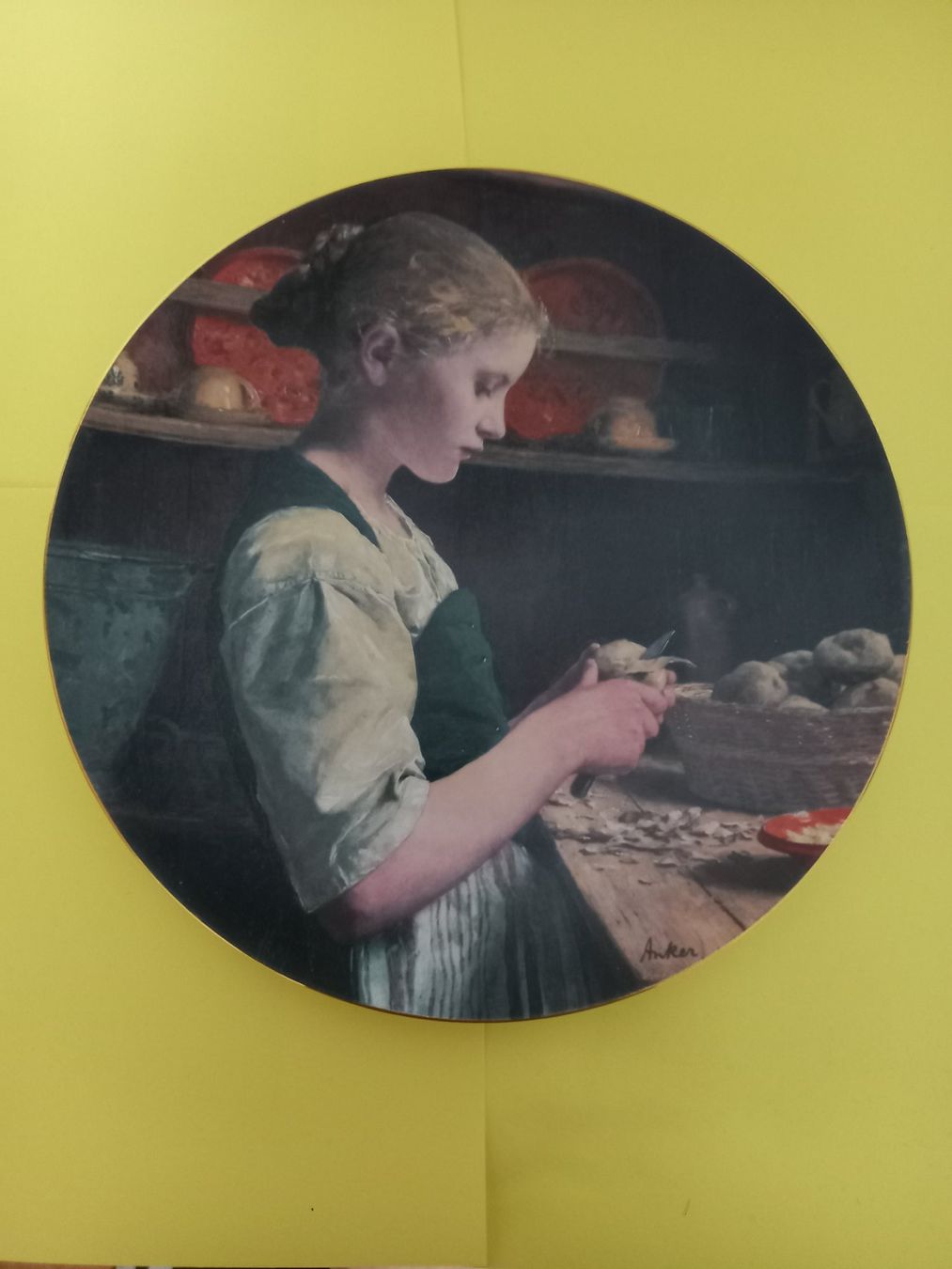 Assiettes: Albert Anker Teller – D'occasion à Roggwil BE par Ruefi222