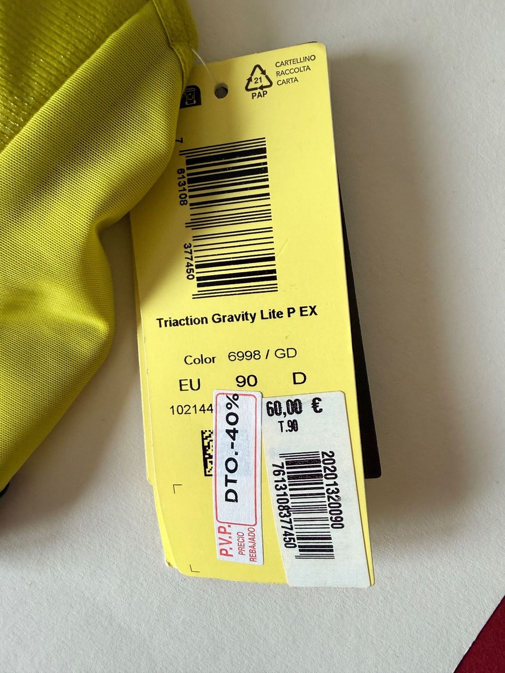 Triumph Altra biancheria intima: TRIUMPH, Sport-BH TRIACTION GRAVITY Lite, Grösse 90D – Nuovo e nell'imballaggio originale da Rudolfstetten venduto da gst_g7xl 3