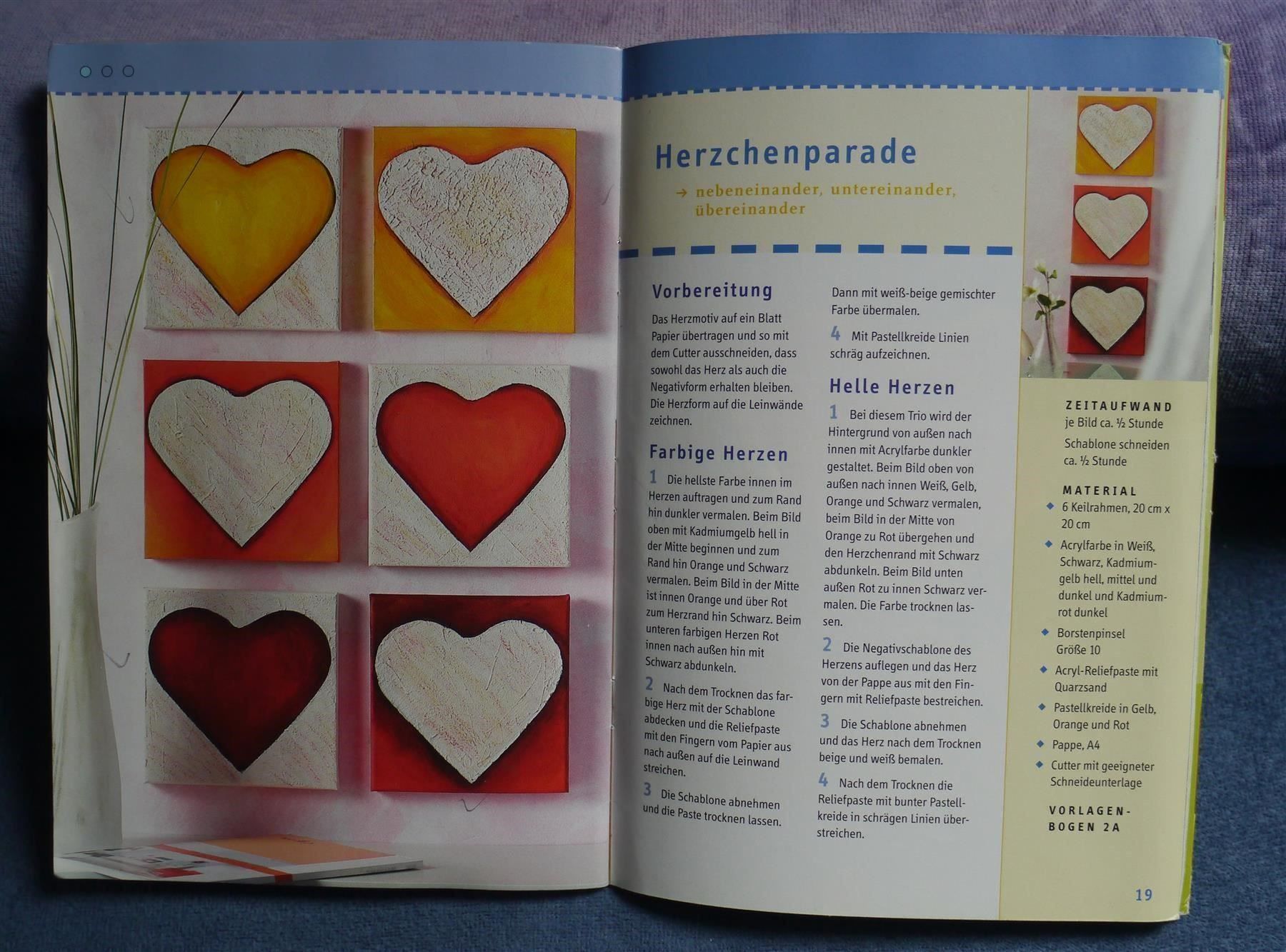 Bücher: * Keilrahmen gestalten mit Acrylfarbe / Sei kreativ - 2004 – Gebraucht aus Muttenz von Negnuja 1
