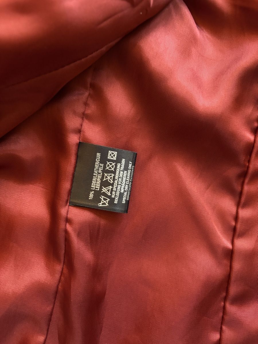 Giacche: Lederjacke Vintage burgunderrot  – Usato da Zürich venduto da glo_6dxm 2
