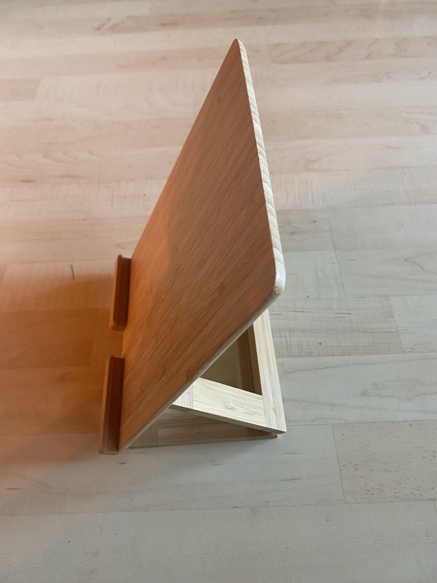 Bildschirmhalterung: Buchständer aus Bambus verstellbar – Gebraucht aus Luzern von msl_7rrc 5