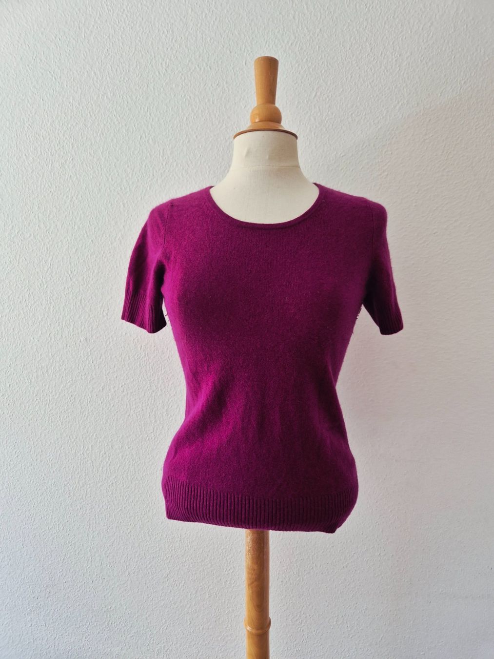 Globus Maglioni & Felpe: GLOBUS CASHMERE KASCHMIR S 36 HIMBEER ESSENTIALS,  TOP – Usato da Elsau venduto da the-colorful-side 3
