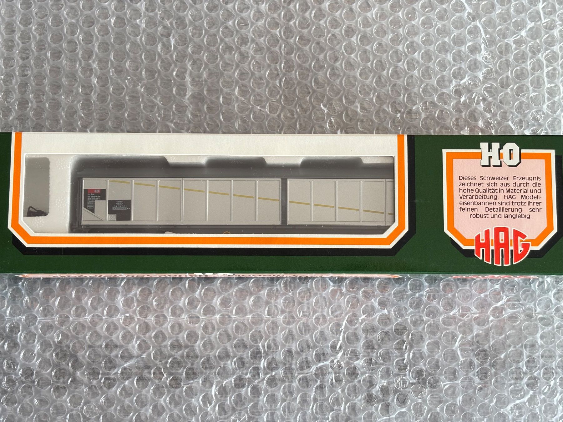 Hag Modellini di ferrovie: HAG 384 SBB Güterwagen Habils – Nuovo (secondo la descrizione) da Locarno venduto da fox_zb9y