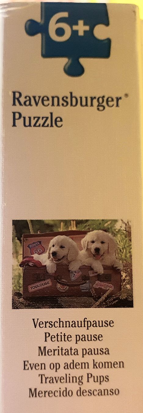 Ravensburger Puzzle: Puzzle " Verschnaufpause" Ravensburger – Nuovo (secondo la descrizione) da Lützelflüh-Goldb venduto da cassin01 2