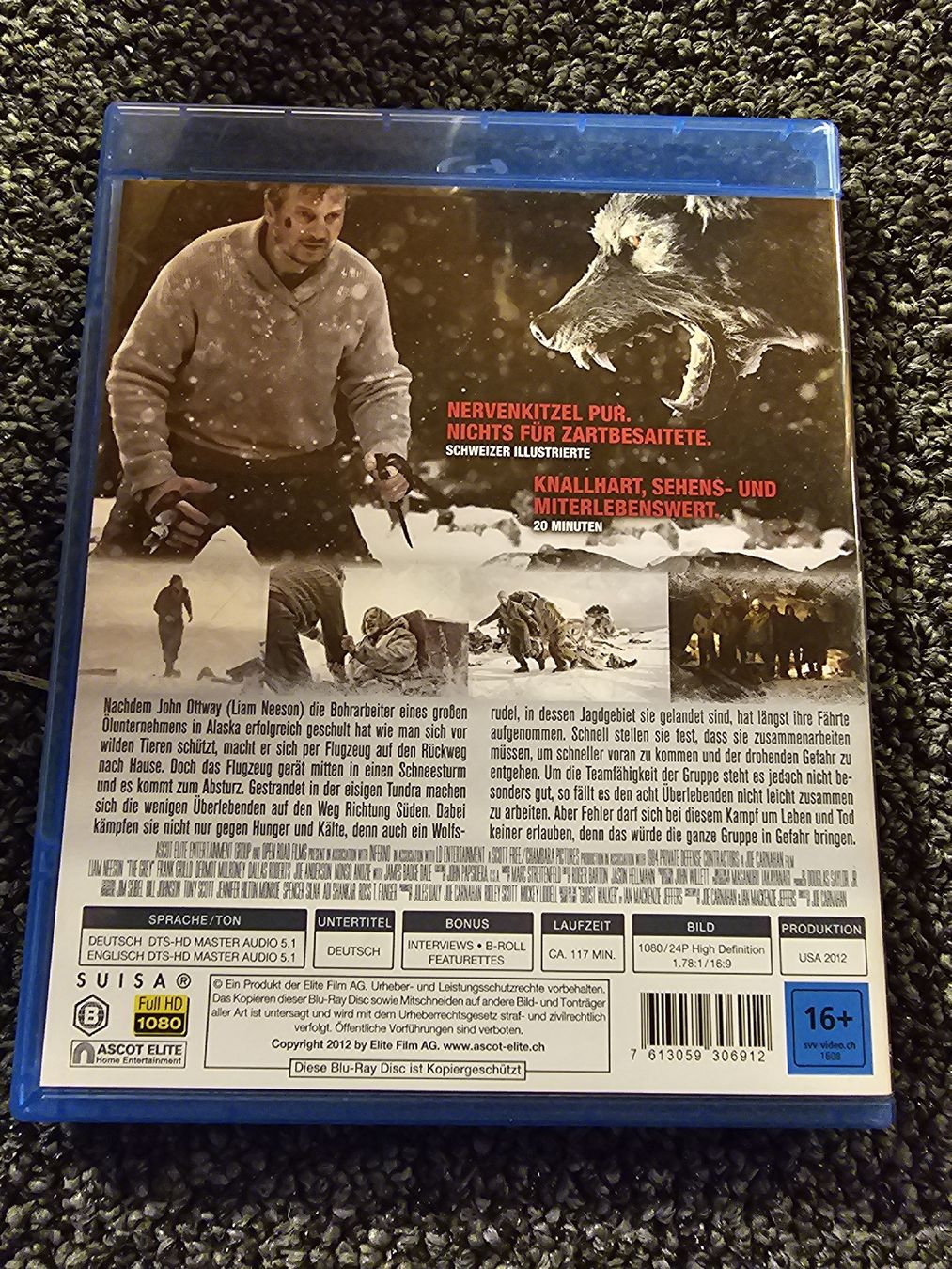 Tous les DVDs: Blu-ray: The Grey  – D'occasion à Ruswil par jan_bxl5 1