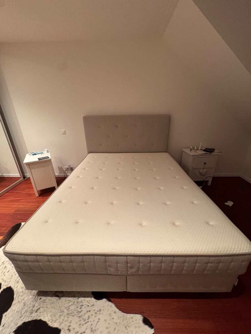 Ikea Lits: Boxspringbett Evenskjer Ikea – D'occasion à Wettswil par Scire01 1