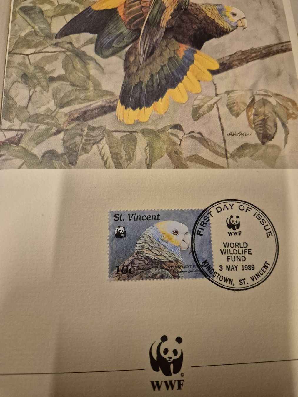 Alle Briefmarken: Briefmarke,Brief mit Couvert WWF,4 Stück – Neu (gemäss Beschreibung) aus Villmergen von MONCHHICHI 1