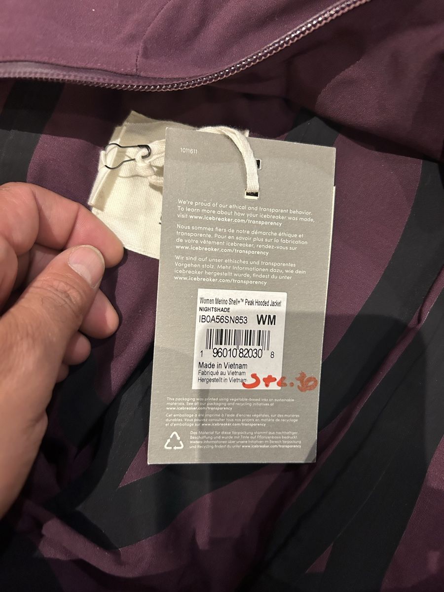 Icebreaker Giacche: ICEBREAKER NEW MERINO SHELL LADY JACKET – Nuovo e nell'imballaggio originale da Zuoz venduto da mir_9clp 3