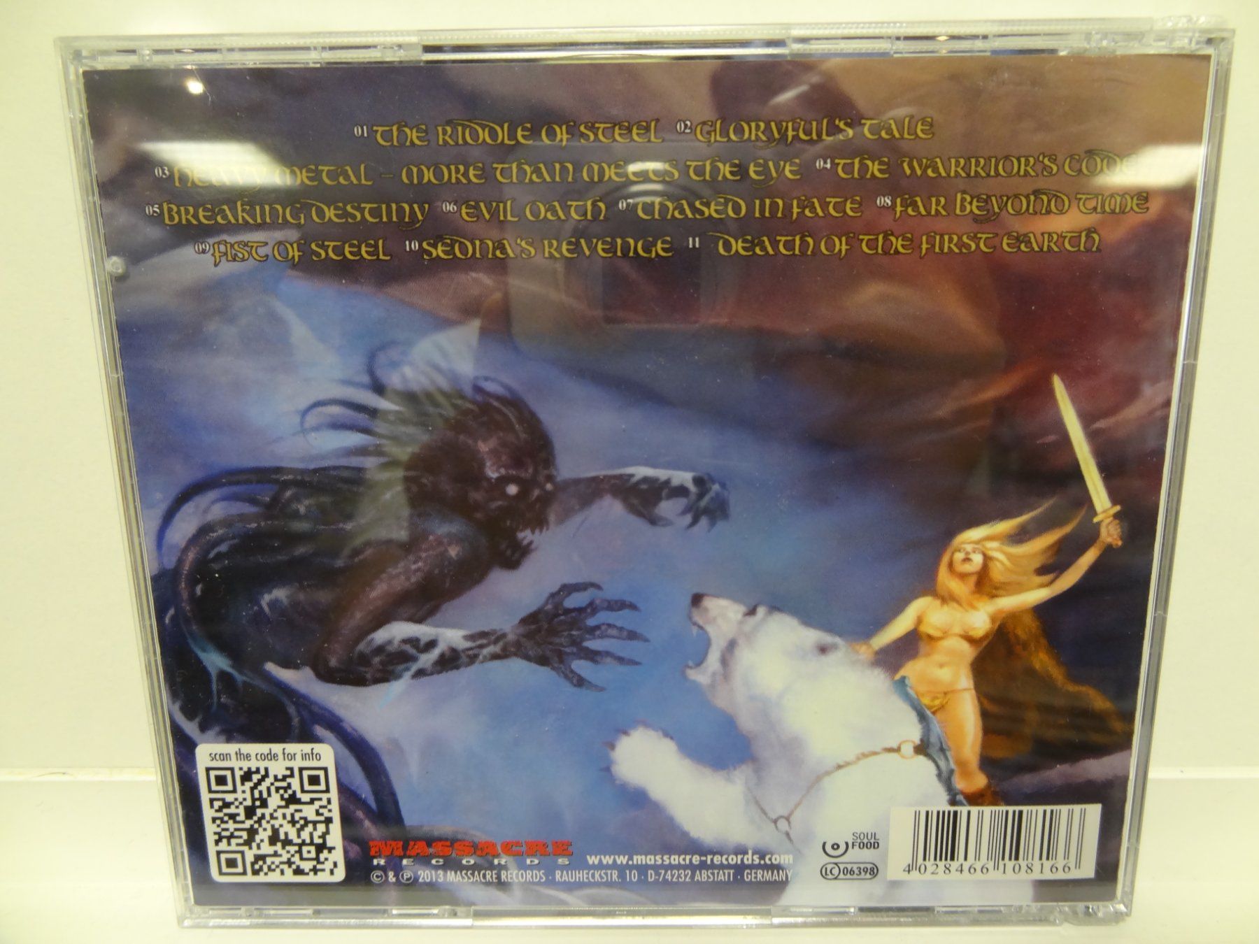 CD: Kryptos CD The Warrior's Code, Heavy Metal, – Usato da luzern venduto da musicandart 1