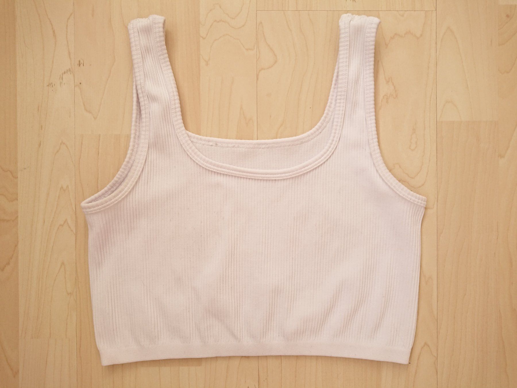 Tops: Damen Top Bustier Gr. M Weiss  bauchfrei – Gebraucht aus Hallau von CHACLA