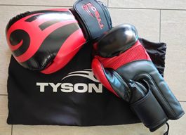Boxhandschuhe "Tyson Pro Hook Series Glove - Red", 12oz