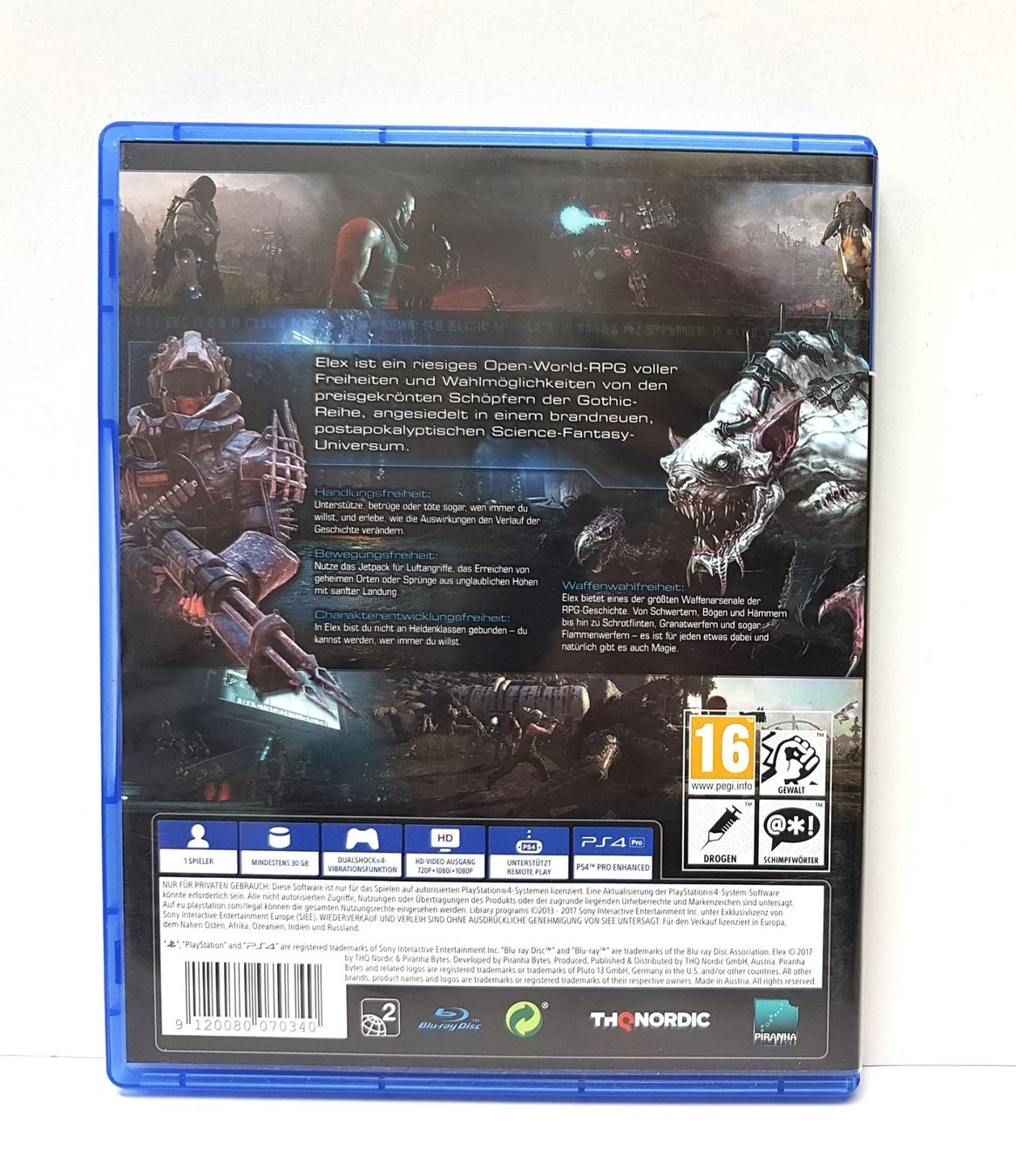 Sony Console: ELEX Postapokalyptischen Science-Fantasy Universum – Usato da Schüpfheim venduto da Games_Spielkonsolen 3