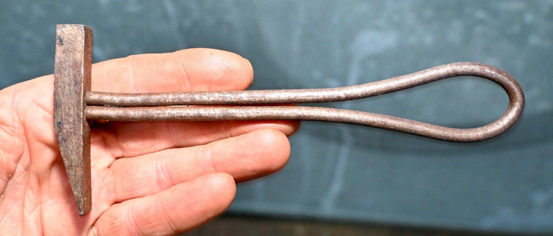 Alle Werkzeuge: cooles altes Metall - Hämmerchen L 17cm – Gebraucht aus Pfaffhausen von mono_rec