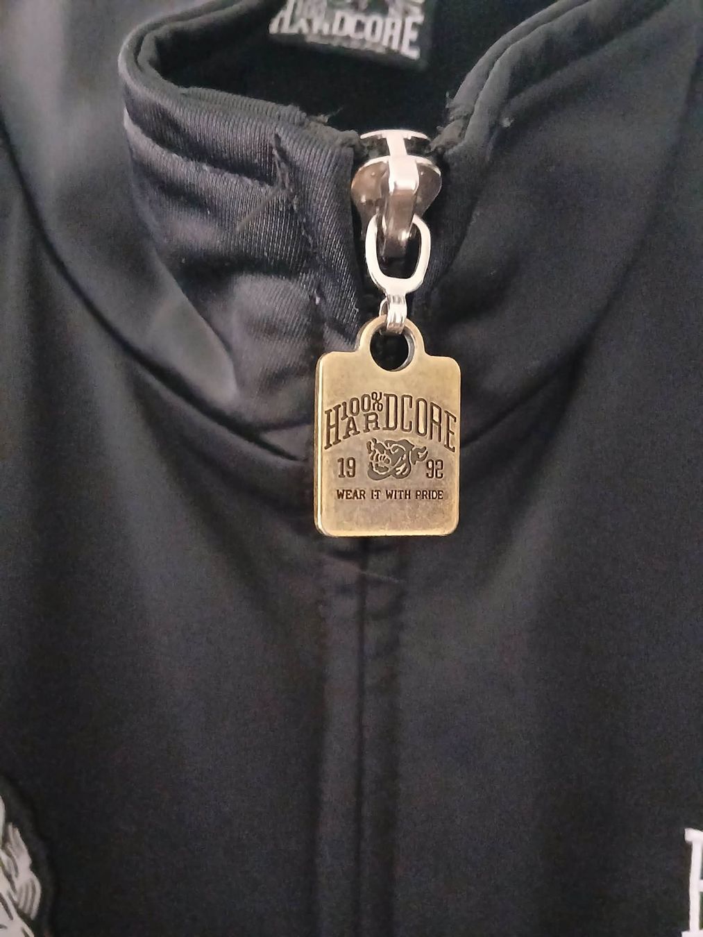 Giacche: 100% Hardcore Trainingsjacke Black • Pitbull / Gabber – Usato da Basel venduto da meh_cm2k 4