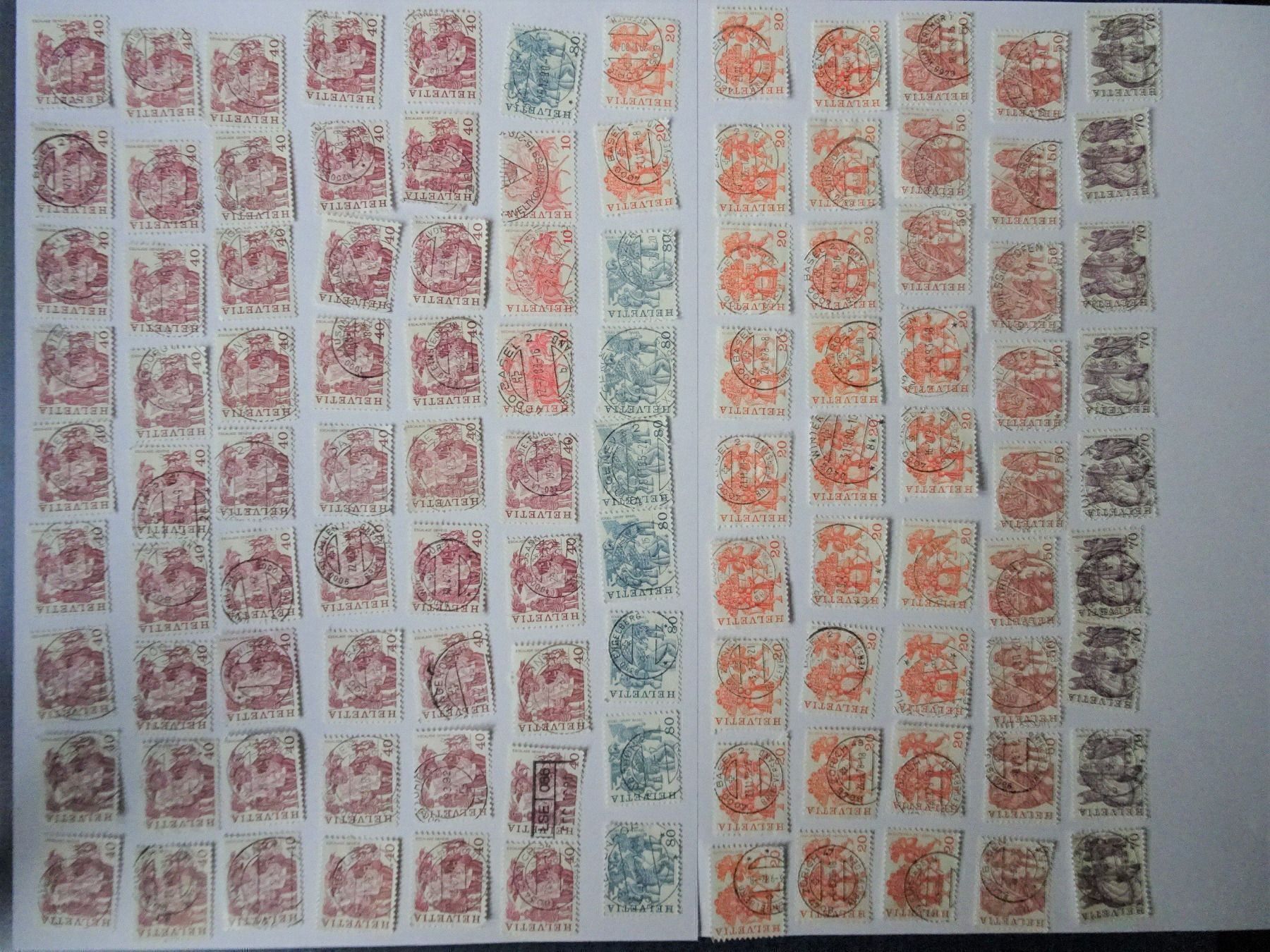 Tutti i francobolli: Vollstempel – Usato da Aadorf venduto da Chnorli-Furz