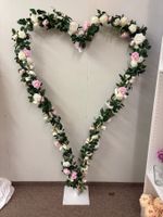 grosses Herz Hochzeit