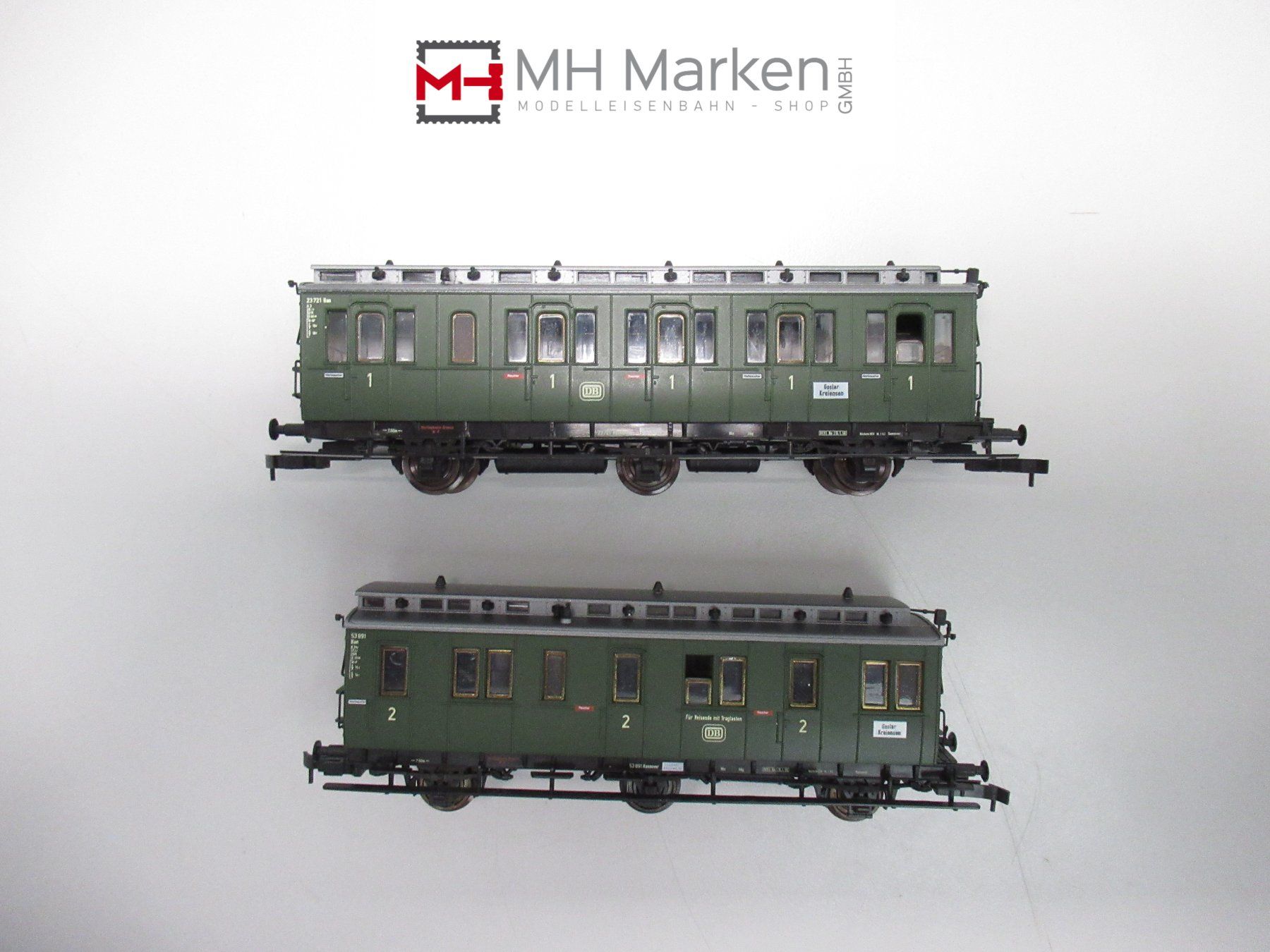 Roco Modellini di ferrovie: Roco 1.Klassse + 2.Klasse DB DC/GS o.OVP – Usato da Basel venduto da mhmarken
