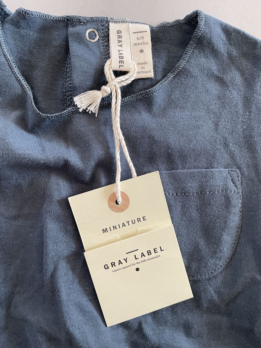 Camicie, Top & T-shirt: Gray Label Langarmshirt - Gr. 6-9 Monate – Nuovo (secondo la descrizione) da Brugg AG venduto da Elle_1 1