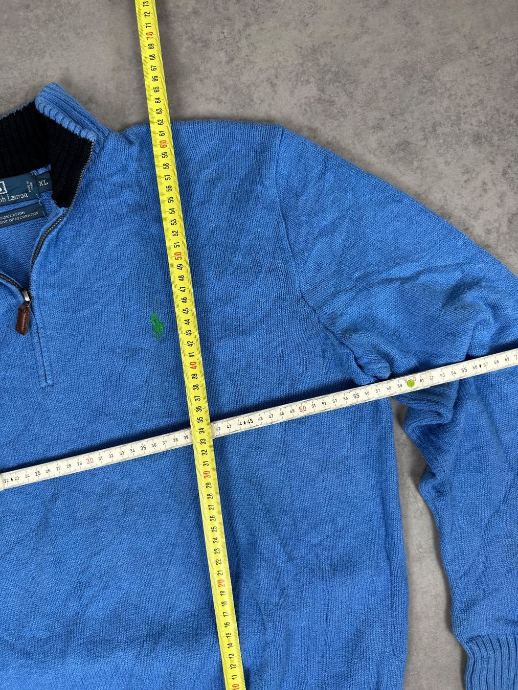 Ralph Lauren Maglioni & Felpe: Ralph Lauren Quarter-Zip Pullover - Grösse: L | Vintage – Usato da Fraubrunnen venduto da simon_28839 3