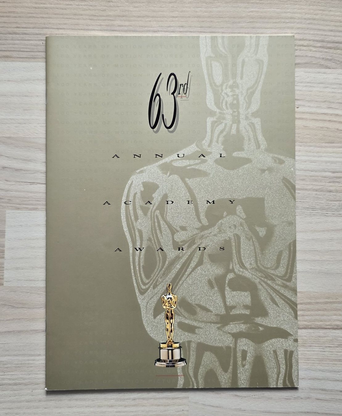Libri: 63rd Annual Academy Awards Programmheft, Top Zustand – Nuovo (secondo la descrizione) da Oetwil am See venduto da fineli2