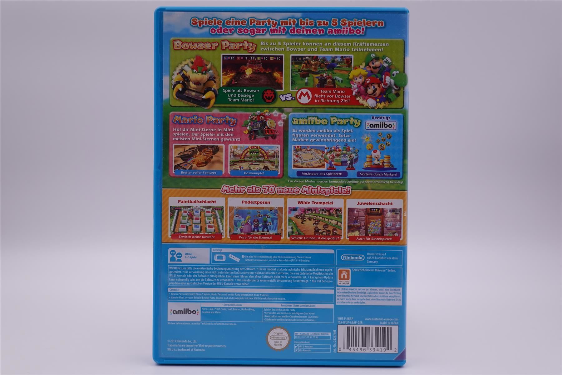 Nintendo Giochi: Mario Party 10 (Wii U) – Usato da Herisau venduto da ZelliZone 1